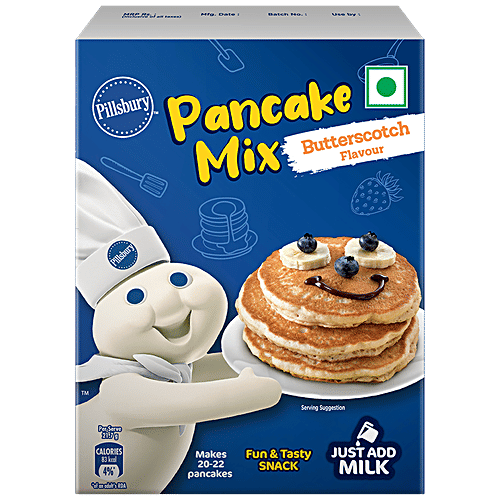 Buy Pillsbury Pancake Mix Butterscotch Flavour, Makes Soft & Fluffy