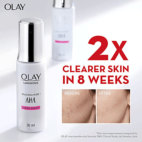 Buy Olay Luminous Niacinamide + AHA Moisturiser Acne mark, Spot