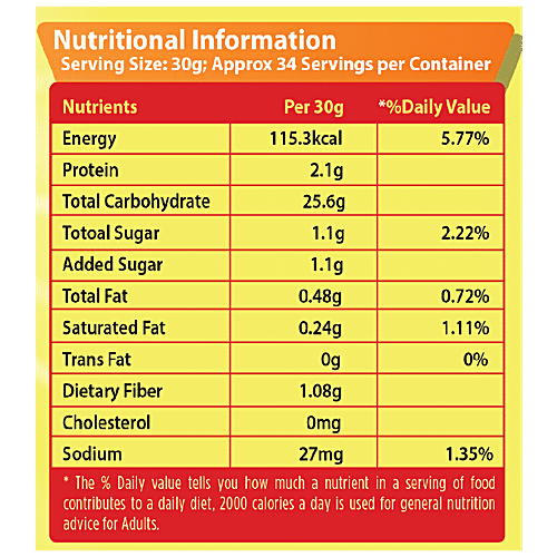 Buy Zerobeli Corn Flakes FiberRich Breakfast, Crunchy, Zero