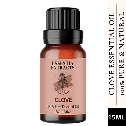 Buy ESSENTIA EXTRACTS Clove Essential Oil For Teeth & Gums, Acne