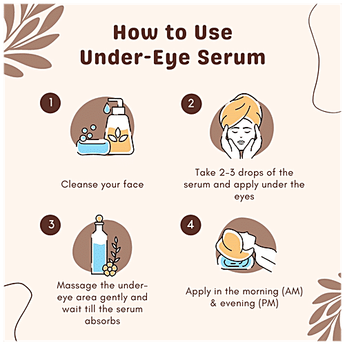 Essentia Extracts Under-Eye Repair Serum - Rejuvenates Tired Skin, 15 ml  