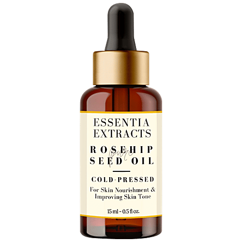 Essentia Extracts Cold-Pressed Rosehip Oil - Anti-Inflammatory, 15 ml  