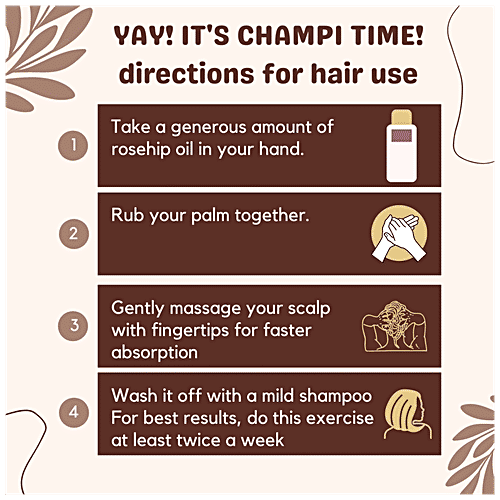 Essentia Extracts Cold-Pressed Rosehip Oil - Anti-Inflammatory, 15 ml  