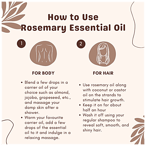 Buy ESSENTIA EXTRACTS Rosemary Essential Oil Therapeutic Benefits Online at Best Price of Rs