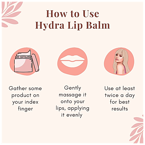 Essentia Extracts Hydra Lip Balm - Bright, Shiny & Hydrated, 10 g  
