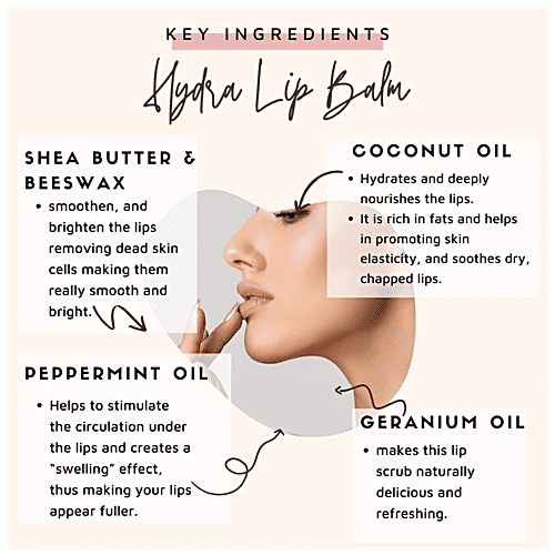 Essentia Extracts Hydra Lip Balm - Bright, Shiny & Hydrated, 10 g  