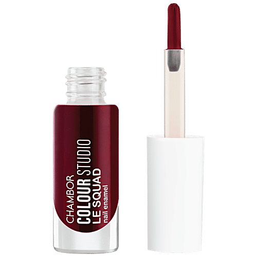 Chambor Colour Studio – Le Squad Nail Enamel, Chip Resistant, Long Wear, Rich Colour, 6 ml 104 Wow-Women Of Worth