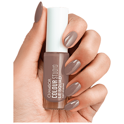 Chambor Colour Studio – Le Squad Nail Enamel, Chip Resistant, Long Wear, Rich Colour, 6 ml 504 Awe Squad 