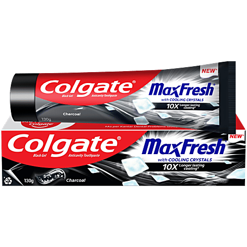 Colgate MaxFresh Charcoal Toothpaste, 130 g