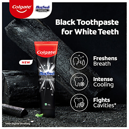 Buy Colgate MaxFresh Charcoal Toothpaste With Cooling Crystals