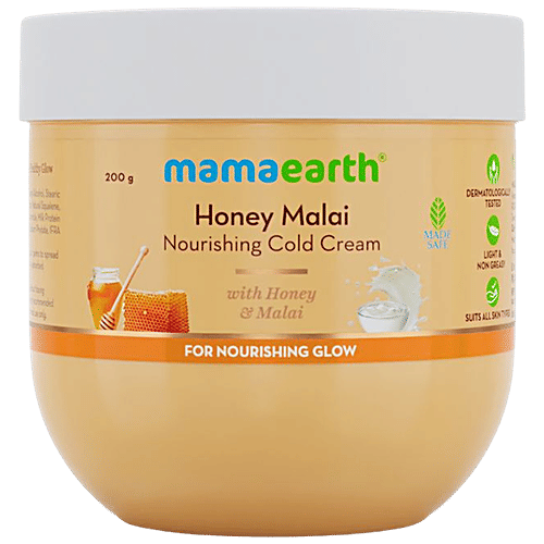 Buy Mamaearth Nourishing Cold Cream With Honey & Malai, Makes Skin