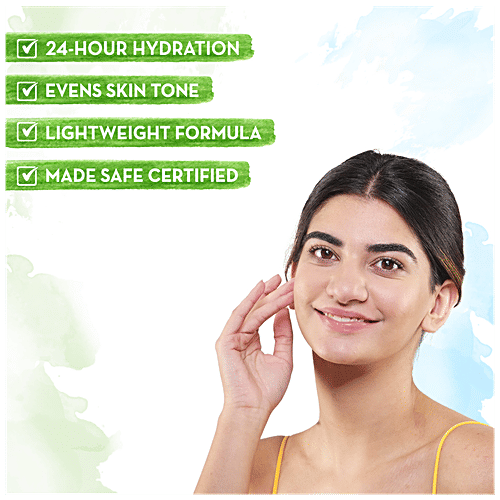 Mamaearth Rice Gel Face Moisturizer - With Rice Water & Niacinamide, For Glass Skin, 100 ml  