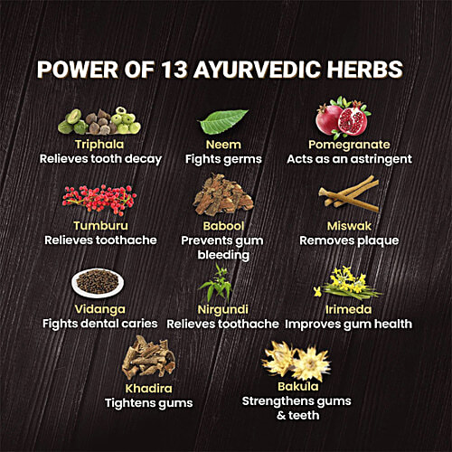 Himalaya Ayurveda Gum Care Toothpaste - With 13 Ayurvedic Herbs, Strengthens Teeth, Removes Plaque, 150 g