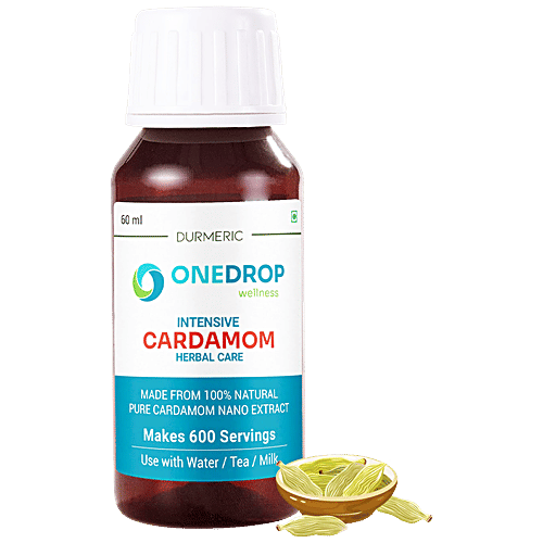 Buy DURMERIC Onedrop Intensive Cardamom Herbal Drops Controls Bad