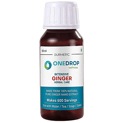 Buy DURMERIC Onedrop Intensive Ginger Herbal Drops Aids Digestion