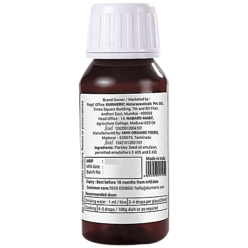 Buy DURMERIC Onedrop Intensive Parsley Seed Herbal Drops Cures Cough