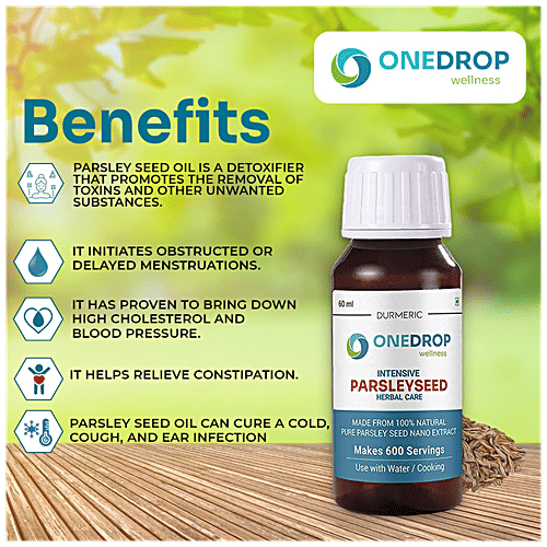 Buy DURMERIC Onedrop Intensive Parsley Seed Herbal Drops Cures Cough
