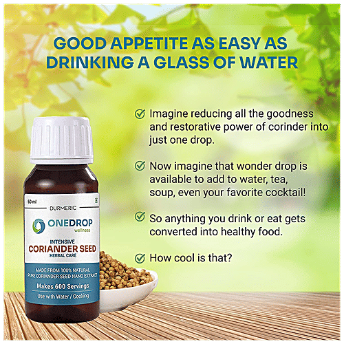 Buy DURMERIC Onedrop Intensive Coriander Seed Herbal Drops Boosts