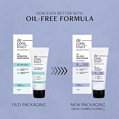 Buy Deconstruct OilFree Moisturizer for Oily Skin 3 NMF Complex + 0