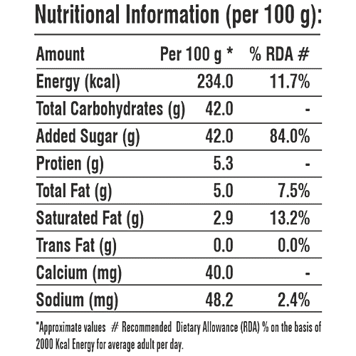 SABORO Shrikhand - Almond & Pista, Indian Yoghurt, 100 g  