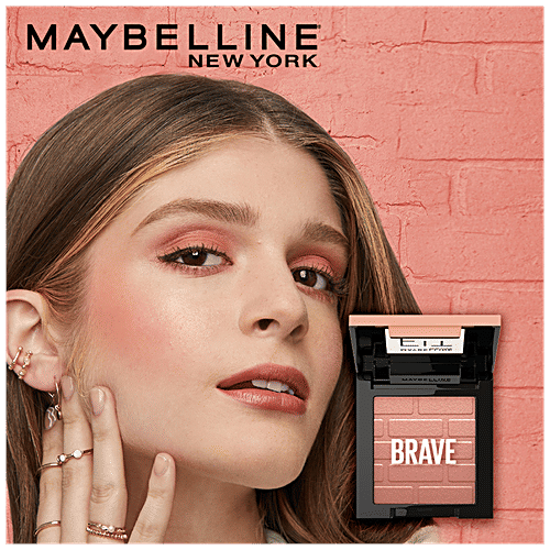 Maybelline New York Fit Me Mono Blush - Long-Lasting Wear, Blends Smoothly, 26.8 g 10 Brave 