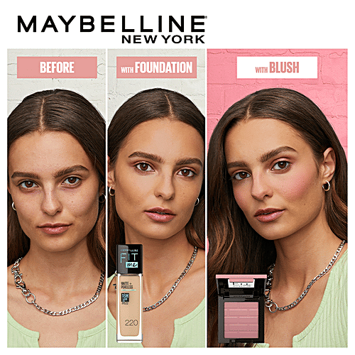 Maybelline New York Fit Me Mono Blush - Long-Lasting Wear, Blends Smoothly, 26.8 g 10 Brave 