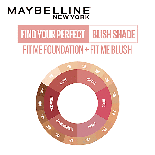 Maybelline New York Fit Me Mono Blush - Long-Lasting Wear, Blends Smoothly, 26.8 g 40 Proud 