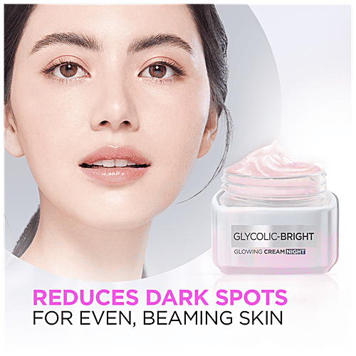 Buy Loreal Paris Glycolic Bright Glowing Night Cream For Dark Spot