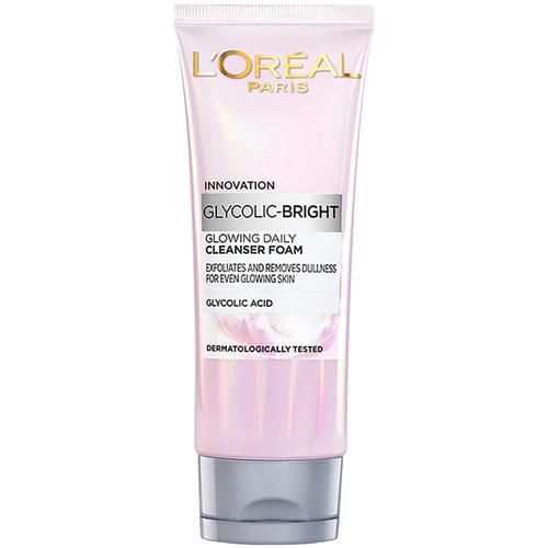 Buy Loreal Paris Glycolic-Bright Glowing Daily Foam Cleanser ...