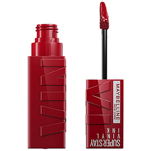 Maybelline New York Superstay Vinyl Ink Liquid Lipstick - High Shine, Long-Lasting, Smudge Proof, 4.2 ml Lippy 