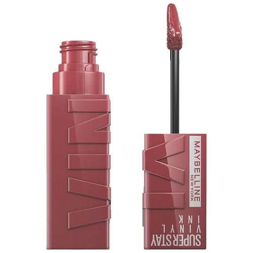 Maybelline New York Superstay Vinyl Ink Liquid Lipstick - High Shine, Long-Lasting, Smudge Proof, 4.2 ml Witty 