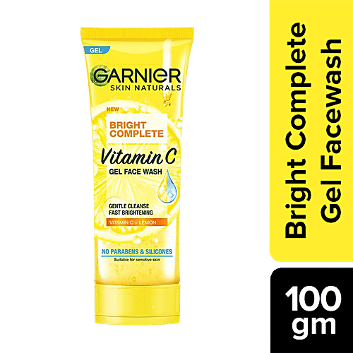 Buy Garnier Bright Complete Vitamin C Gel Face Wash Gentle Cleanser
