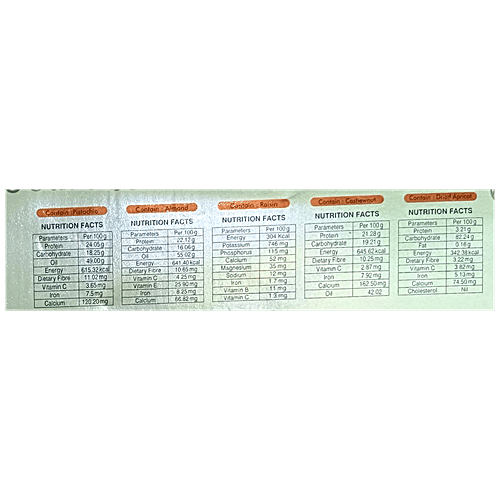 Balaji The Magestic 5 Star Dry Fruit Gift Pack - Rich In Vitamins & Proteins, 500 g  