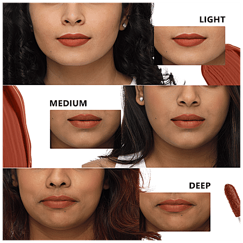 Buy Plum Matte In Heaven Liquid Lipstick Lightweight, NonDrying