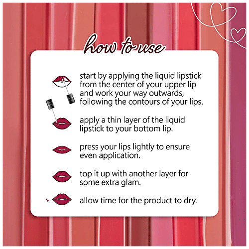 Plum Matte In Heaven Liquid Lipstick - Lightweight, Non-Drying, Smudge-Proof, 4.5 ml Wine To Go 140