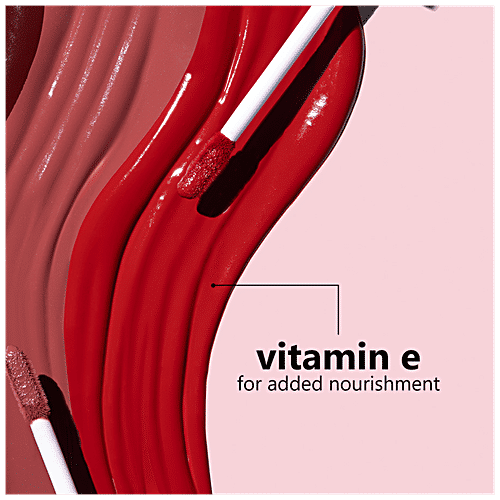 Plum Matte In Heaven Liquid Lipstick - Lightweight, Non-Drying, Smudge-Proof, 4.5 ml Wine To Go 140