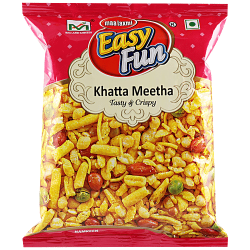 Easy Fun Khatta Meetha Namkeen - Crispy, 100 g