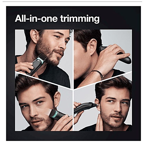 Braun All In One Trimmer 3 - MGK3321, Lifetime Sharp Blades, 6-In-1 Styling, For Men, 1 pc