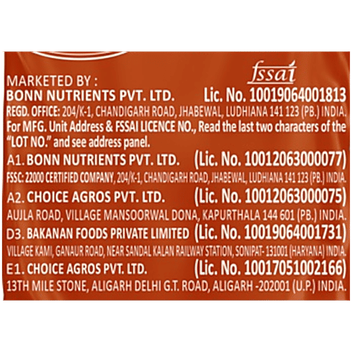 Bonn Bread Whole Wheat Bread - No Added Colour, Source Of Fibre, 400 g