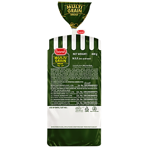 Buy Bonn Multigrain Bread HiFibre, High Protein, 0 Trans Fat Online