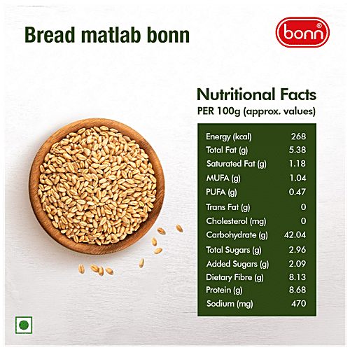Buy Bonn Multigrain Bread HiFibre, High Protein, 0 Trans Fat Online