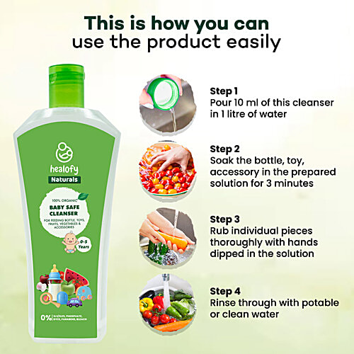 Buy Healofy Naturals Baby Safe 100 Natural Disinfectant Cleaning Kits