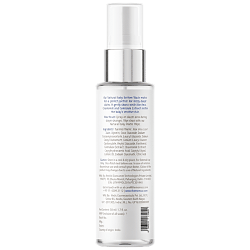 Buy The Moms Co Natural Baby Bottom Wash Aloe Vera & Calendula