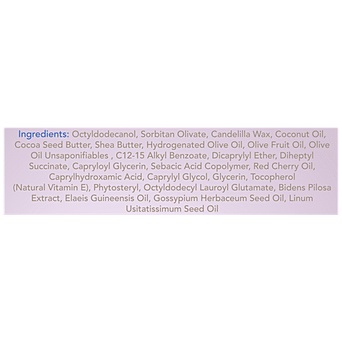 The Moms Co Natural Lip Balm - Cocoa & Shea Butter, Heals Dry, Chapped Lips, Fruit, 5 g  