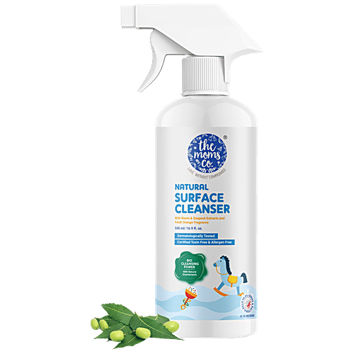 Buy The Moms Co Natural Surface Cleanser Kills 99.9 Germs, For Baby