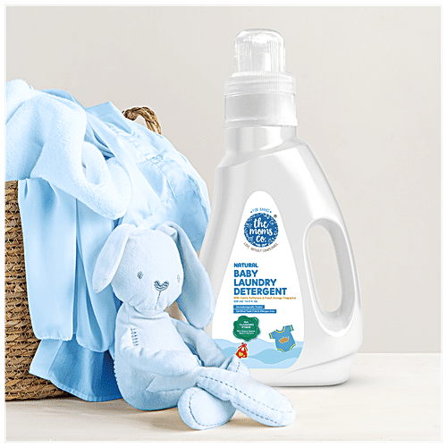 Buy The Moms Co Natural Baby Laundry Detergent With Fabric Softener