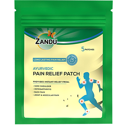 Buy ZANDU Pain Relief Patch Ayurvedic, For Joint & Muscles, Long