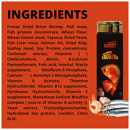 Taiyo Pluss Discovery Premium Floating Sticks Fish Food For Arowana - Protein Rich, 1 kg  