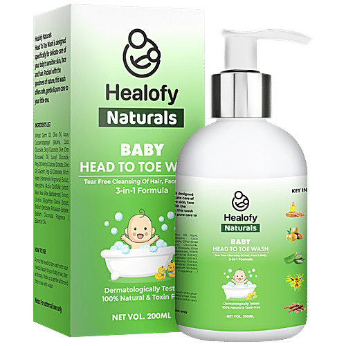 Buy Healofy Naturals Baby Head To Toe Body Wash Toxin Free, TearFree