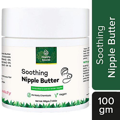 Buy Healofy Naturals Soothing Nipple Butter Cream No Chemicals, Vegan
